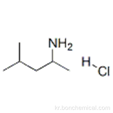 2- 펜탄 아민, 4- 메틸-, 히드로 클로라이드 (1 : 1) CAS 71776-70-0